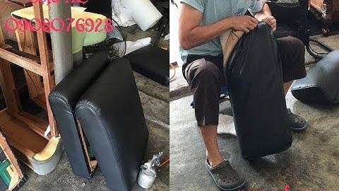 Bọc lại ghế sofa quận 2 bọc sofa simili cao cấp nhà chị Mến