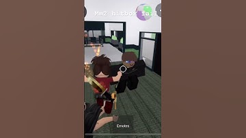The hitbox in this game though 🤣 #roblox #mm2 #hitboxes #murdermystery2 #hitbox