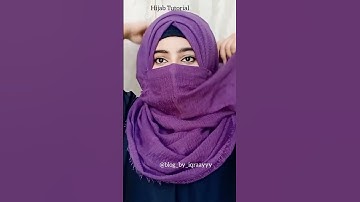 Layered Hijab with Niqab | Full Coverage | Hijab Tutorial