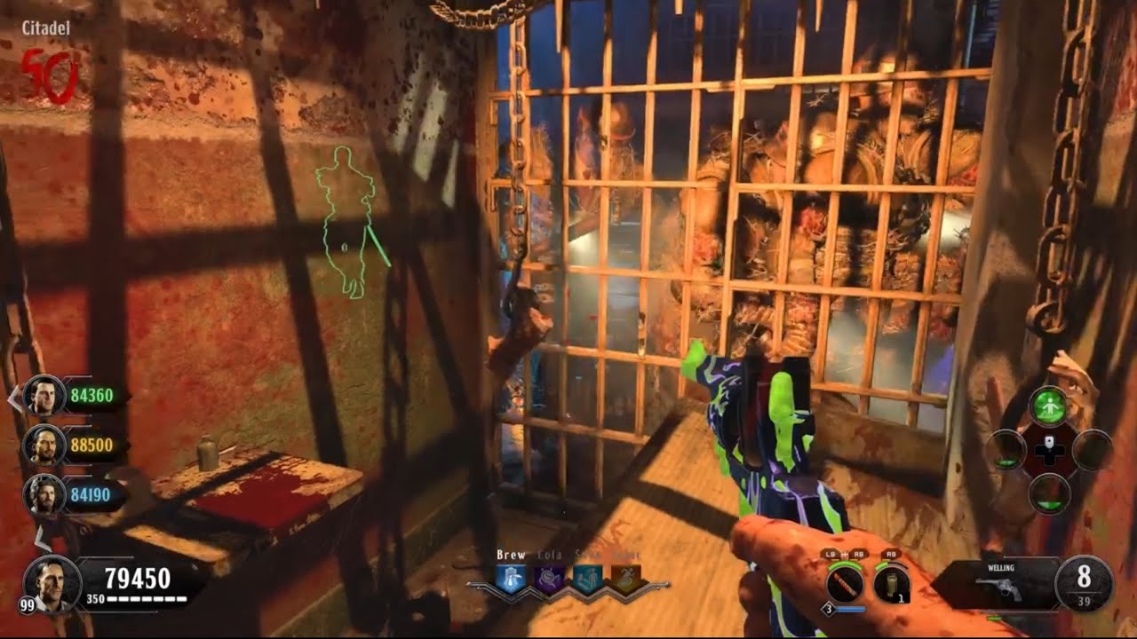 Glitch spots on Blood of the dead