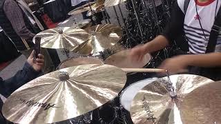 Rickson Ruiz namm 2020 Trying Out The Anatolian Cymbals Bawal Malakas Na Palo