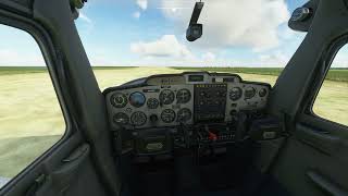 MSFS2020 Полет в Новосветловку с промежуточной посадкой в поле Тестируем дрон