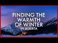 Finding the warmth of winter in alberta
