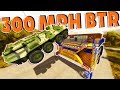 BeamNG Drive - 300 MPH BTR VS BELAZ, MONSTER TRUCK, B25 PLANE & MORE!