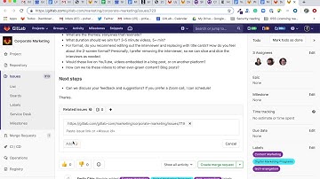 How to link related issues in GitLab