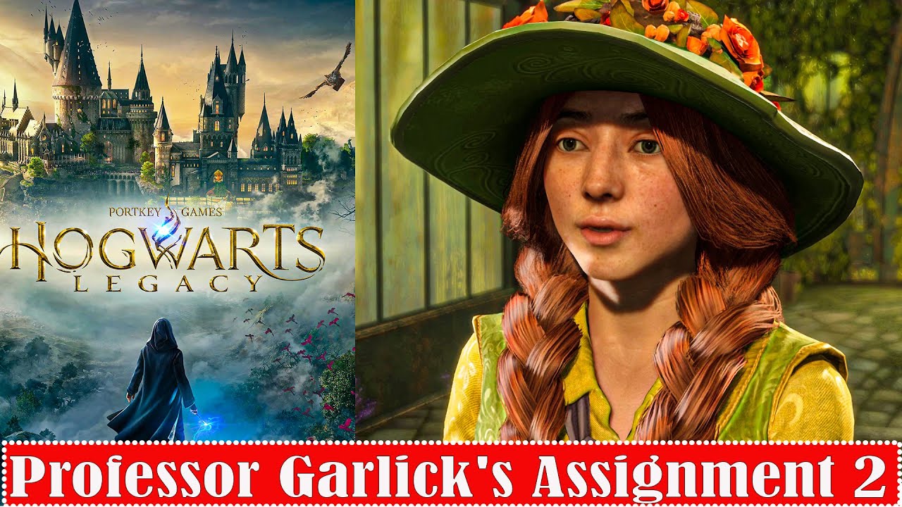 Professor Garlick's Assignment 2 Walkthrough - Assignments - Side Quests, Hogwarts  Legacy