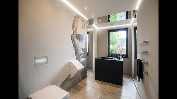 PREMIUM GÄSTE WC Design by Torsten Mueller  #Baddesign