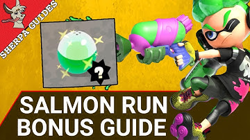 Salmon Run Bonus Color Reward Guide | Splatoon 2 | Bonus Bobbers
