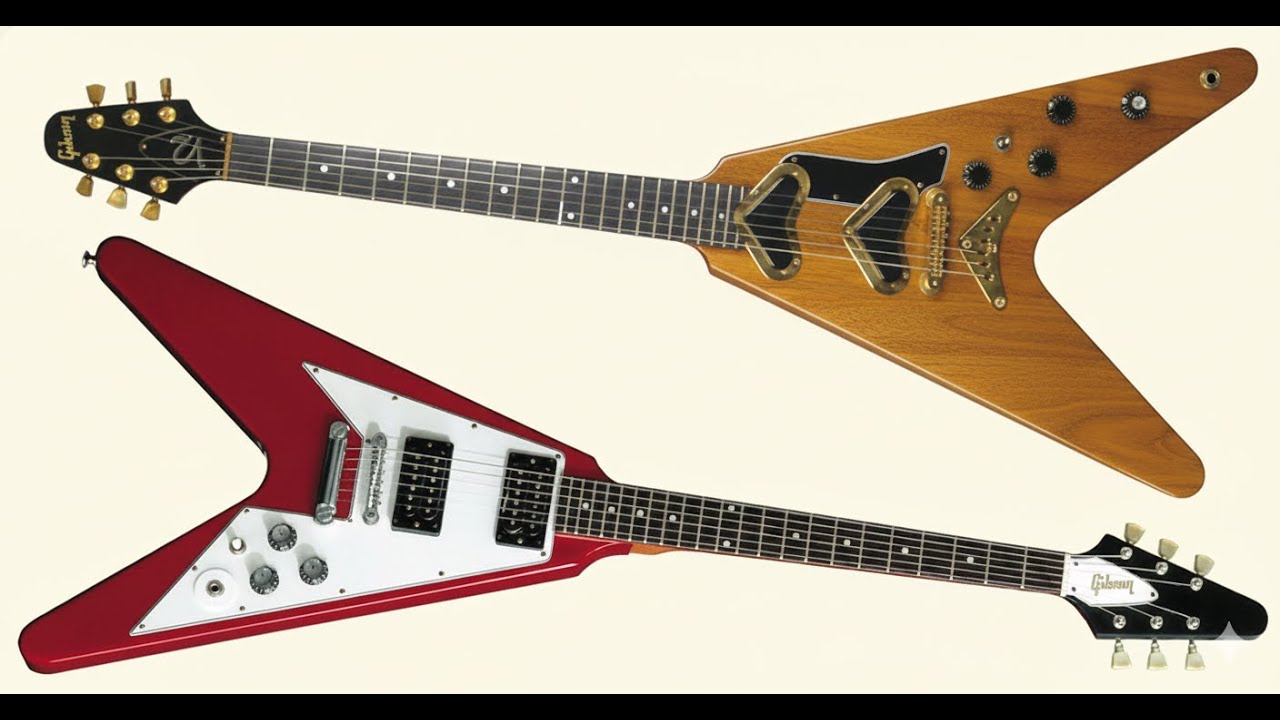 Gibson USA製　Flying V Gibson's Flying V Guitar: Icon of Innovation And Rebellion. Sunset