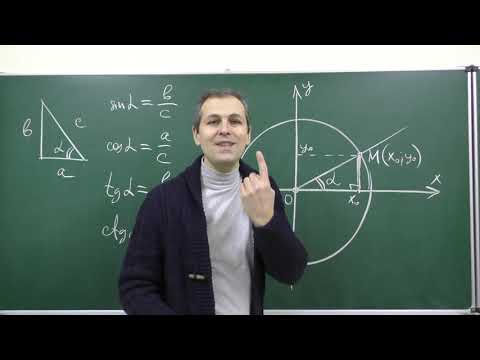 Тригонометрические функции и их знаки