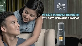 For Stronger Hair, Use Dove Mencare Shampoo