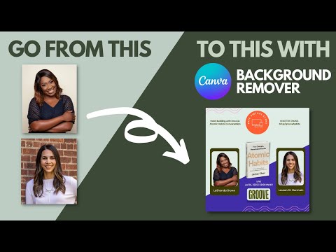 My FAVORITE Canva Feature | Background Remover Tips & Tutorial