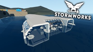 Spaceship Bridge! -  Scrubmarine  -  Stormworks: Build and Rescue  -  Part 3