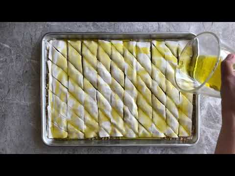 Baklava vegan à la pistache - Healthy Alie