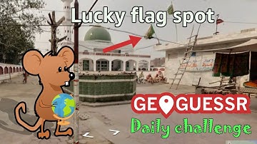 Geoguessr Daily Challenge - Lucky flag spot