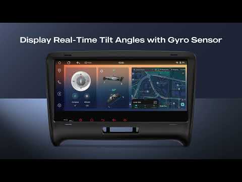 XTRONS IM84TTAH: 8.8" Android 14 Car Stereo for Audi TT MK2 8J (2006-2012) | QLED IPS, DSP, CarPlay