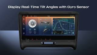XTRONS IM84TTAH: 8.8 Android 14 Car Stereo for Audi TT MK2 8J (2006-2012) | QLED IPS, DSP, CarPlay