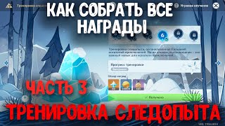 Тренировка следопыта 5 6 | Все ледяные кристалы | Genshin Impact 2.3