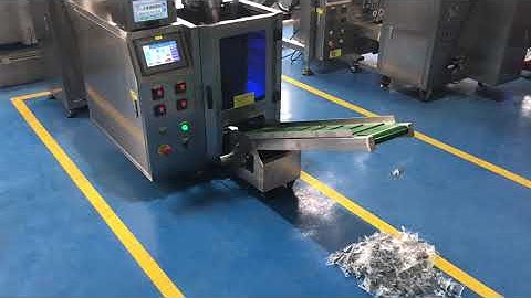 Automatic counting packaging machine