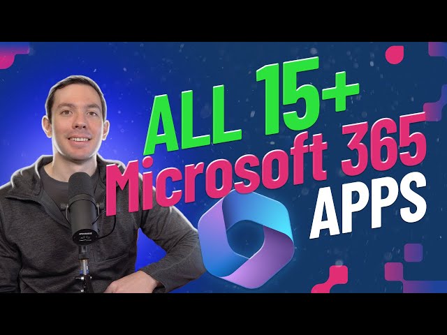 Every Microsoft 365 App: Explained! 