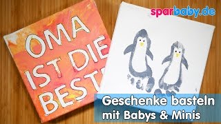 DIY Weihnachtsgeschenke - Basteln & Malen mit Kindern