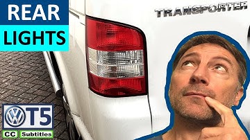 Achterlicht cluster verwijderen op VW T5 Transporter