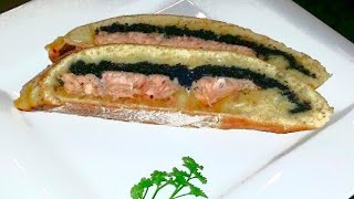 Milchbrötchen mit Lachsfüllung und Kaviarbällchen screenshot 5