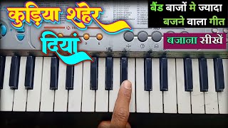 Video thumbnail of "Kudiyan Sehar Diyan - Arjun Pandit | Daler Mehandi | Piano Tutorial"