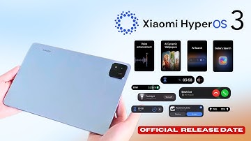 Xiaomi Pad 7 Pro Hyper OS 3 Android 16 Official Update