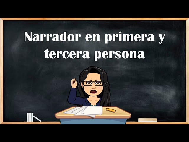 Narrador en primera y tercera persona - YouTube