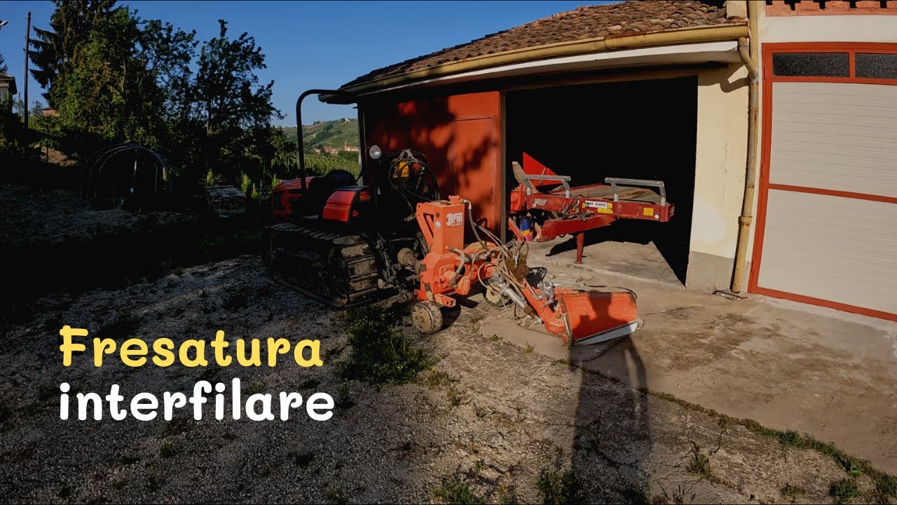 Fresatura interfilare con Same rock 55c e fresa interfilare BFM