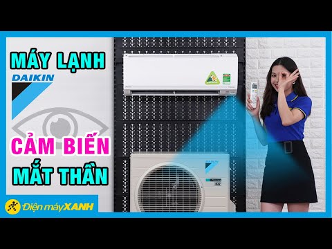 Máy lạnh Daikin: làm lạnh nhanh, có cảm biến mắt thần (ATKC25UAVMV) • Điện máy XANH