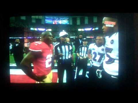 Ceremonia de volado Super Bowl 47