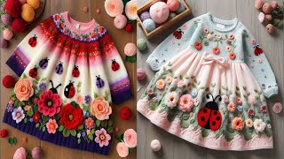 Crochet Dress For Girls (Sharing Ideas) // #Crochetando #Crocheting