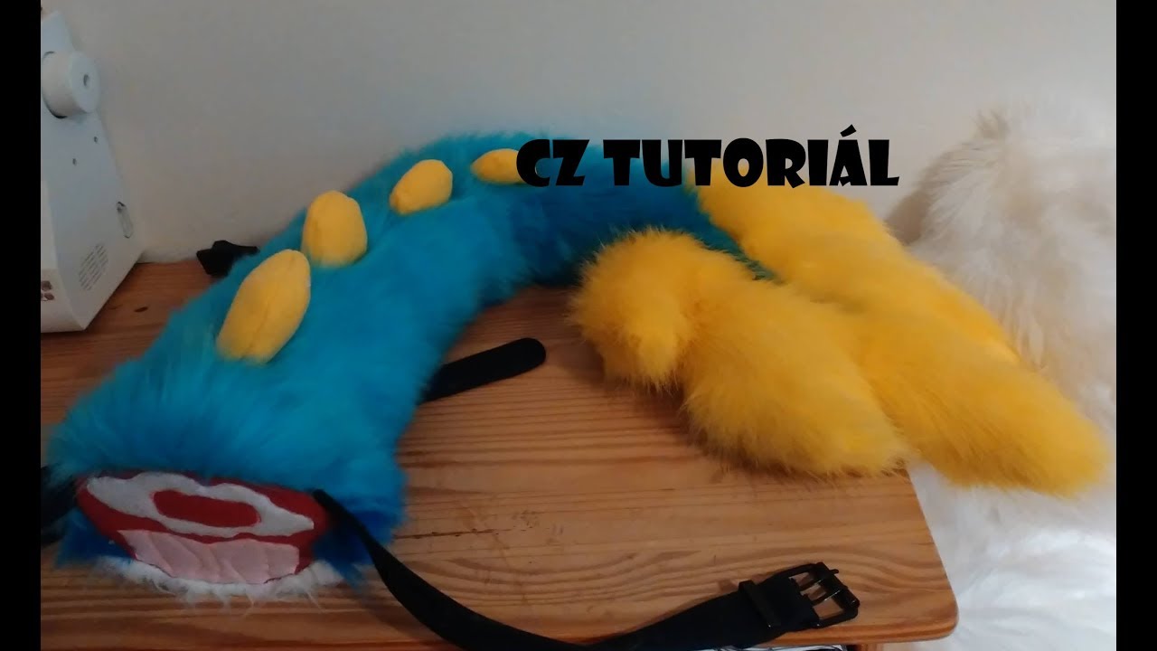 Fursuit CZ Tutoriál č.4 - Dračí ocas