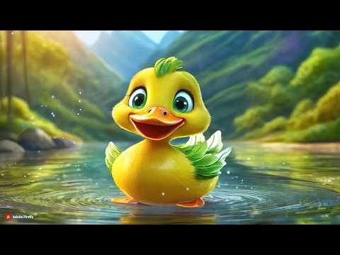 Nhạc Thiếu Nhi 4K Một Con Vịt - Chú Vịt Con - Hoạt Hình Vịt Con Vui Nhộn