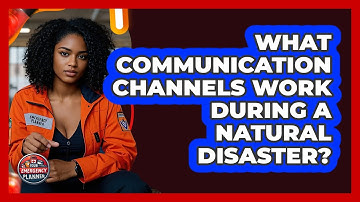 What Communication Channels Work During A Natural Disaster? - Your Emergency Planner
