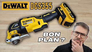 Outil multifonction Dewalt DCS355 : TEST / AVIS