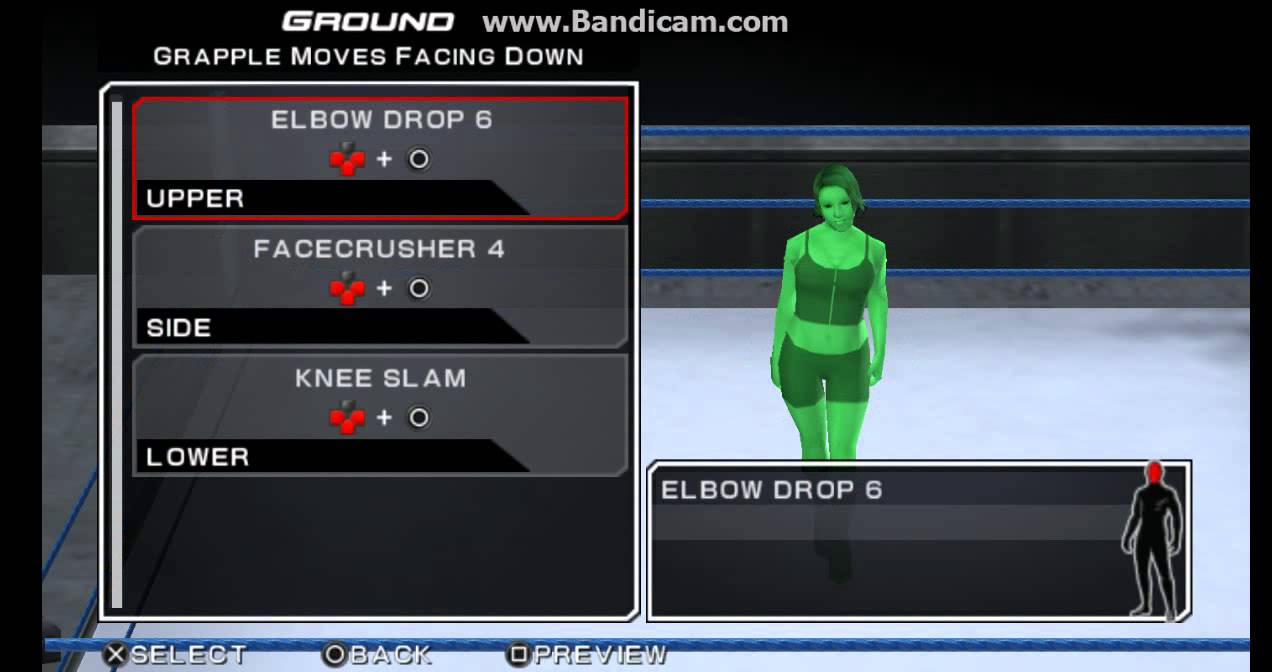 WWE SVR 11 Charlotte Flair Moveset