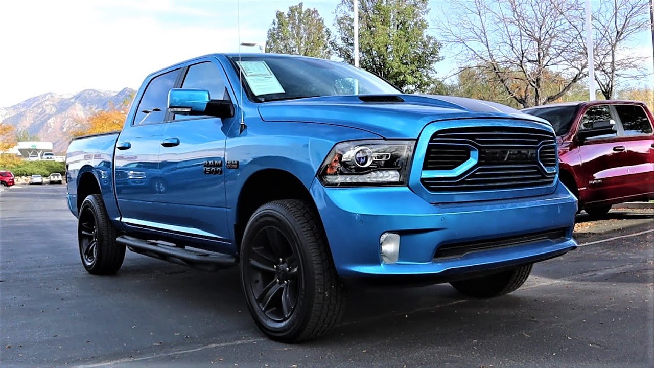 Dodge ram hydro blue