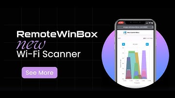 New Feature! RemoteWinBox Cloud Wi-Fi Scanner