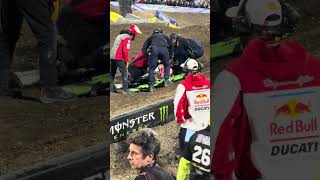 Angel Stadium Fell Silent Prayers To Justin Barcia & Malcolm Stewart Following Scary Incident