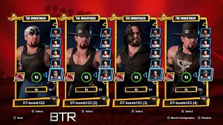 WWE 2K Battlegrounds Character Select Screen Including All DLC Roster