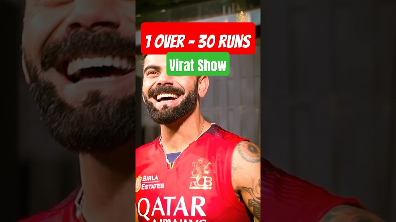 Virat Kohli vs Shivil Kaushik – One Over Destruction!