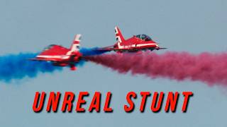 Red Arrows Pull Off the impossible Caught on Camera