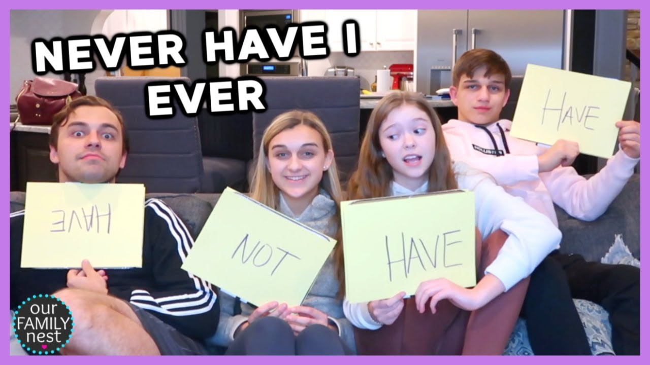 NEVER HAVE I EVER : KISSING, SNEAKING OUT, DETENTION!?