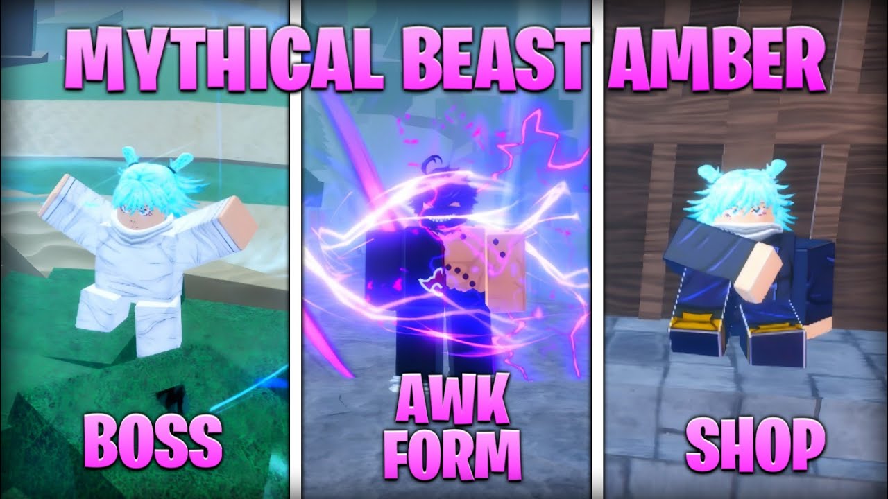 Jujutsu Zero | MYTHICAL BEAST ÂMBAR | Showcase + Tuto Como Obter & Despertar Kashimo 