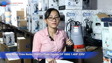 Máy Bơm Chìm Nước Thải Có Phao Pentax DP 100G 1.4HP 220V - Bơm Chìm Pentax - Thuận Hiệp Thành