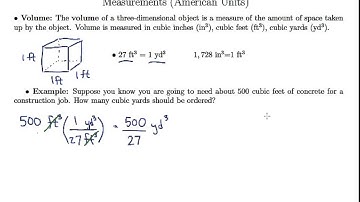 Converting Units of Volume (1.3b)