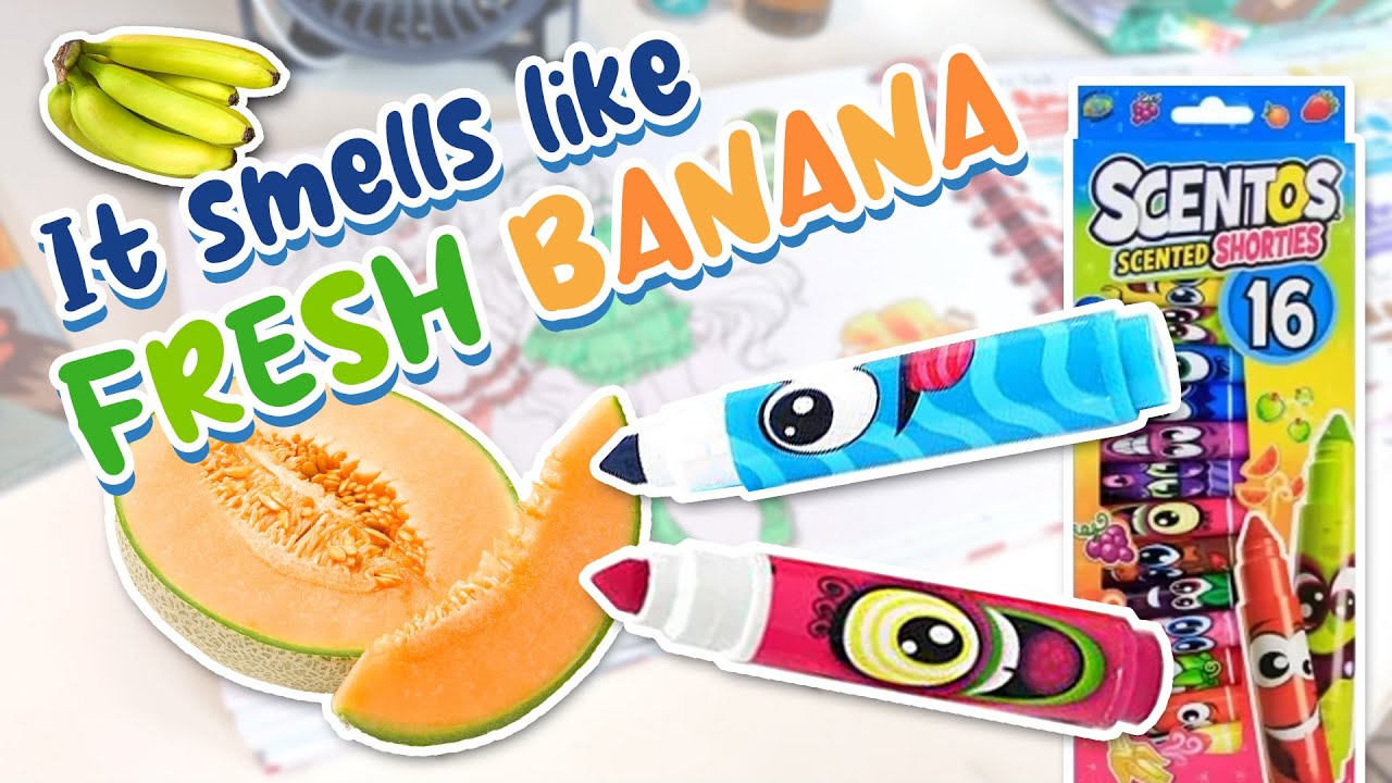 NEW Scented Markers?? ★ Scentos Scented Shorties